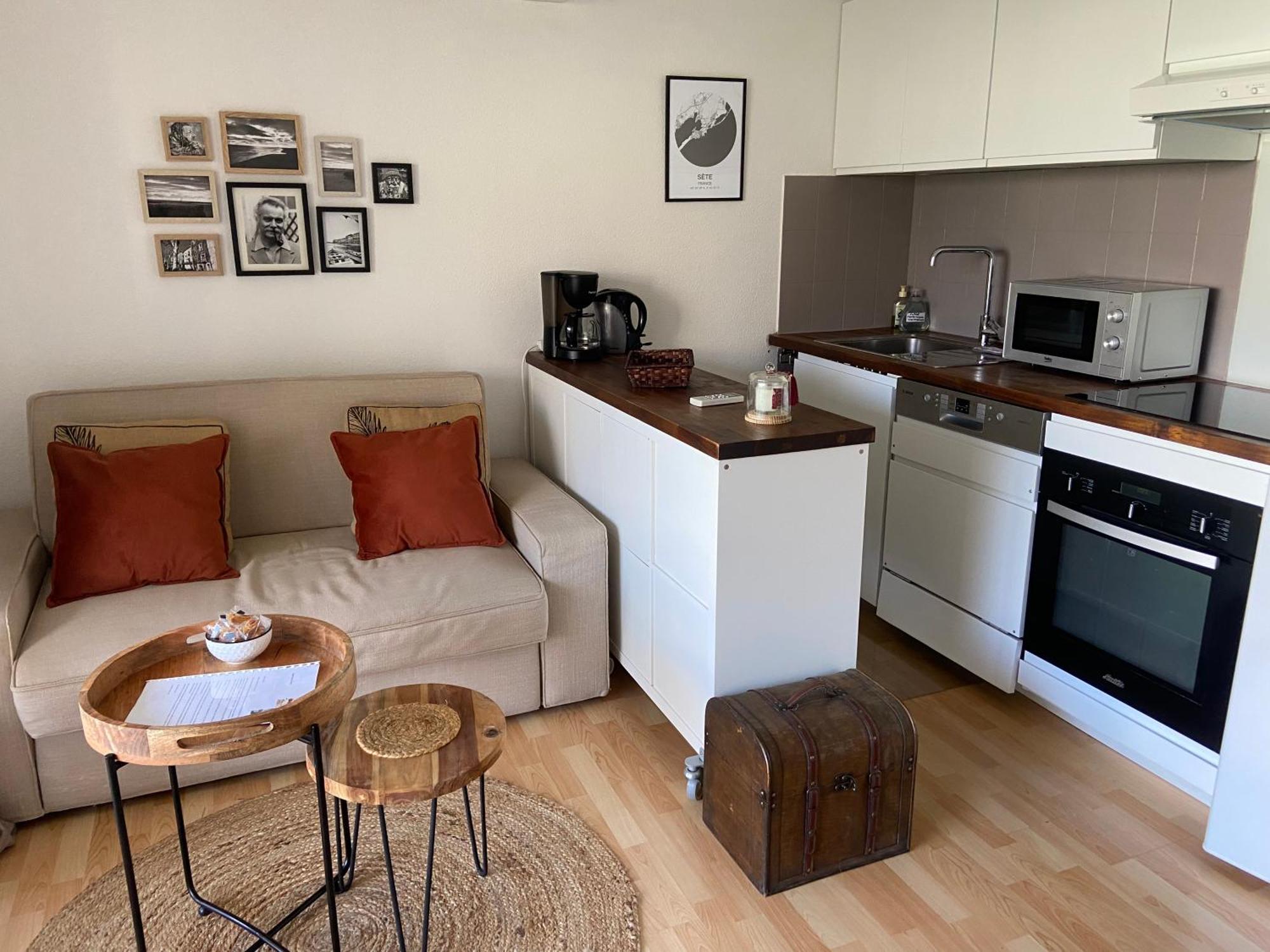 Sète Charmant Appartement Central Terrasse Proche Gare מראה חיצוני תמונה