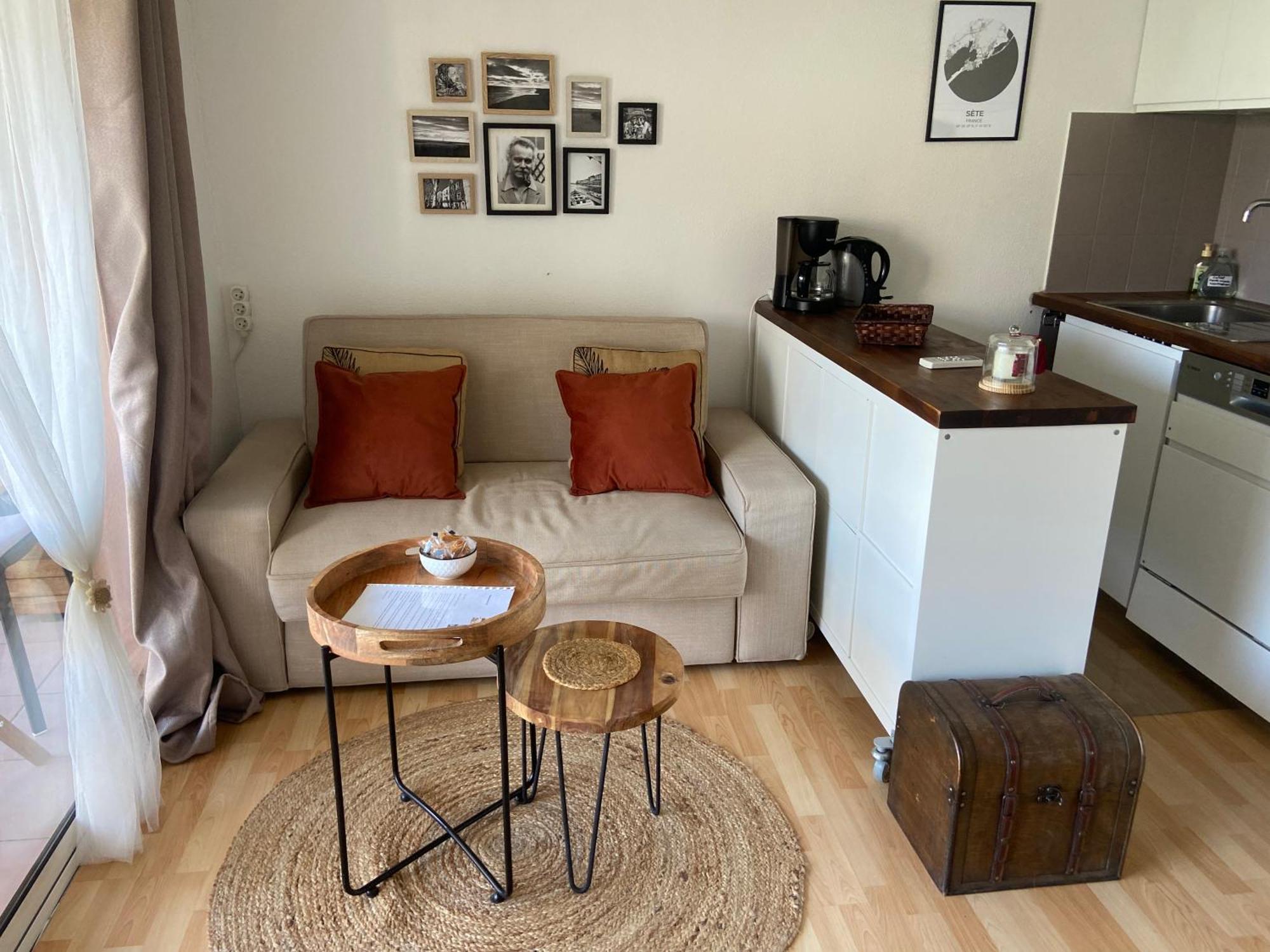 Sète Charmant Appartement Central Terrasse Proche Gare מראה חיצוני תמונה