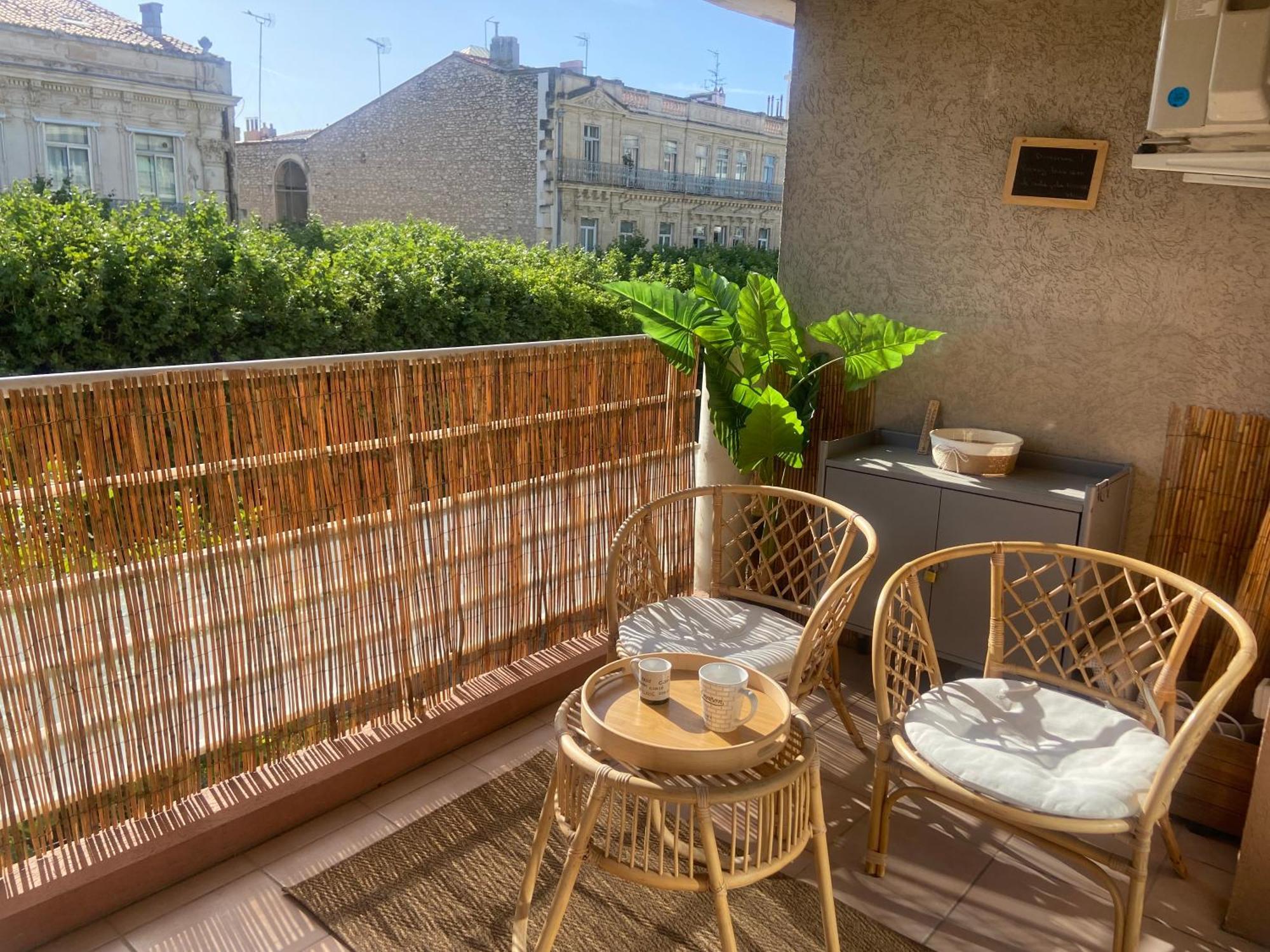 Sète Charmant Appartement Central Terrasse Proche Gare מראה חיצוני תמונה